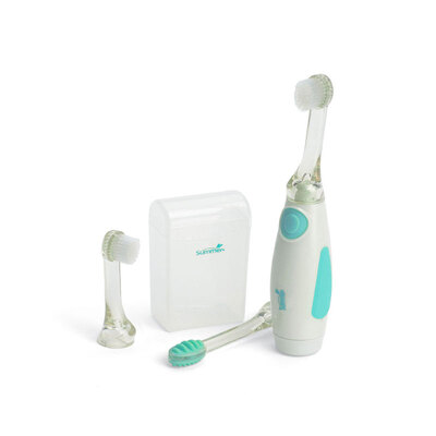 

Summer infant summer infant baby gentle electric toothbrush 2 replacement brush head milk toothbrush uniform vibration toothbrush