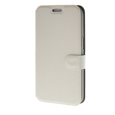 

MOONCASE Ultra thin matte Leather Wallet Flip Holster Pouch Stand Back чехол для Samsung Galaxy Core Prime G360 White