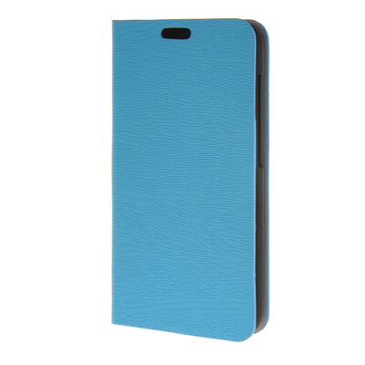 

MOONCASE Wood grain Leather Flip Wallet Card Slot Stand Back чехол для Huawei Ascend Y625 Blue