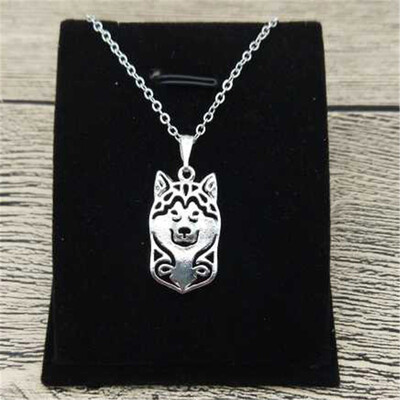

New Alaskan Malamute Necklace Trendy Style Alaskan Malamute Pendant Necklace Women Pet Jewellery Fashion Animal Dog Jewellery