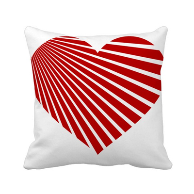 

день святого валентина в красной форме сердца площадь бросить подушку включить подушки покрытия дома диван декор подарок
