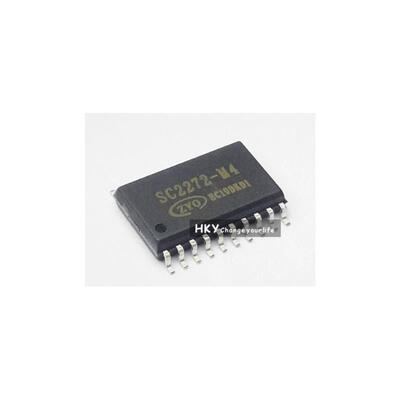 

10pcs/lot Free shipping SC2272-M4 SC2272 PT2272-M4 SOP-20 patch receiver chips / decoder chip