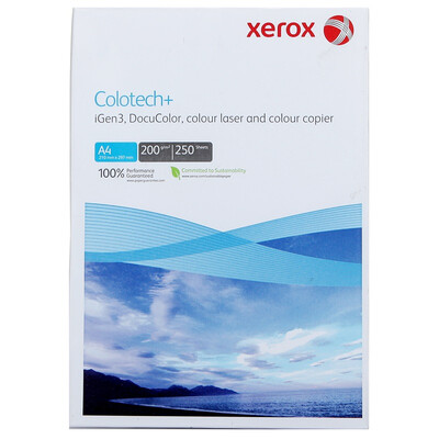 

Xerox Colotech + Цветная бумага 200 г A4 250 листов / сумка
