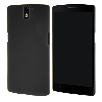 

MOONCASE 1+ OnePlus One ЧЕХОЛ ДЛЯ Hard Rubber Back Protective Black