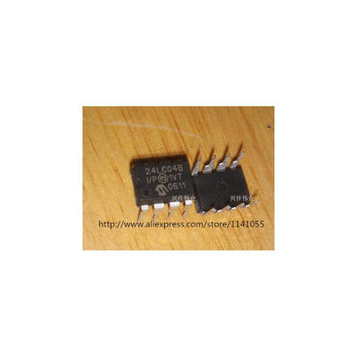 

100PCS PIC24LC04B-I/P 24LC04B-I/P DIP8 Free shiping