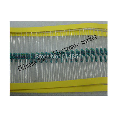 

1000pcs 1/4w Metal Film Resistors 33K ohm +/- 1%