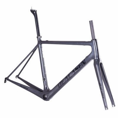 

2018 up1-14"Carbon Road Frame Di2&Mechanical 480510540560580mm Super Light carbon road FrameForkheadset carbon frame