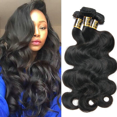 

YAVIDA Hair Body Wave Virgin Hair 3 Bundles Brazlian Virgin Hair 7A Wet And Wavy Virgin Brazian hair Weave Bundles Human Hair