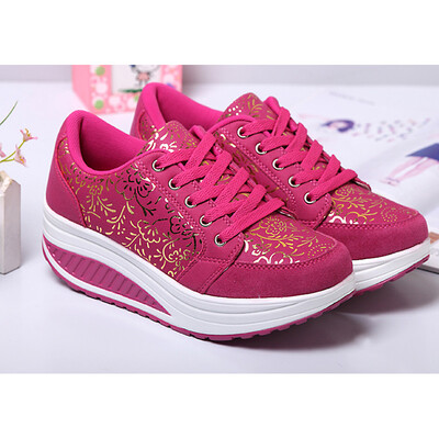 

Sneakers shoes women casual shoes 2016 New Arrival fashion Skid wedges platform shoes