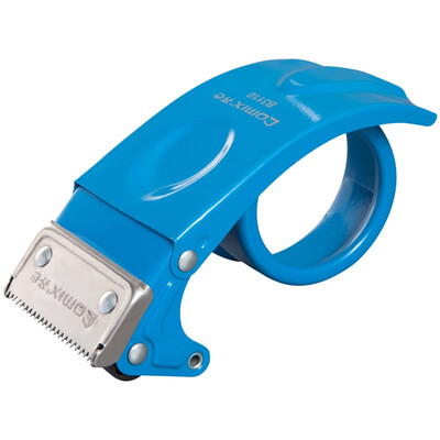 

Согласованные (COMIX) 60мм металла уплотнительное устройство / резак ленты / упаковщик / цвет ленты Диспенсер для офиса случайного B3110