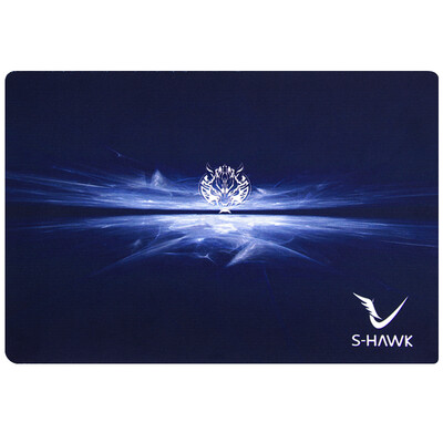 

Desert Flying Eagle S-HAWK MP-350 Ghost Wolf Game Special Thicken Advanced Mouse Pad Blue