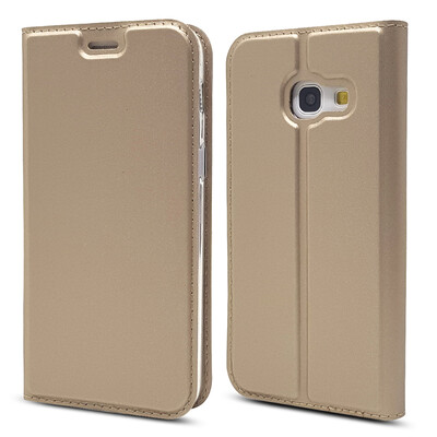 

Роскошный чехол Кошелек для Samsung Galaxy A5 (2017) Высококачественная искусственная кожа с флип-обложкой Kickstand Anti-shock Full Protection