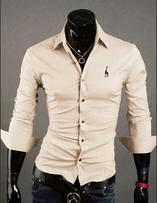 

Men Shirt Cotton Mens Shirts Long Sleeve Casual Shirts