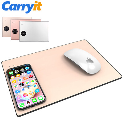

Carryit MC-2226 Aluminum alloy Mouse pad mat with wireless charger
