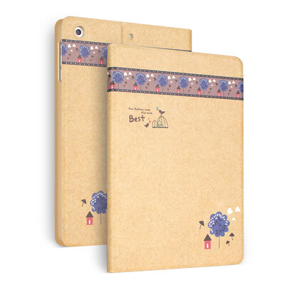 

MITI 2015 Newest Lovely Cartoon Print One Fold Leather Cases Stand Design Smart Case Cover for Apple iPad Mini 123 Universal