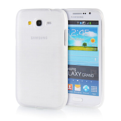 

MOONCASE Soft Flexible Silicone Gel TPU Skin Shell Back ЧЕХОЛ ДЛЯ Samsung Galaxy Grand Prime G530 White