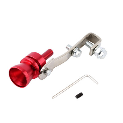 

Universal Car BOV Turbo Sound Whistle Simulator Sound Pipe Exhaust Muffler Pipe
