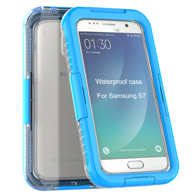 

Airress Transparent Professional Waterproof Pouch Case Cover Shell for Samsung S7