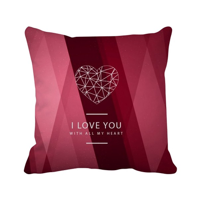 

красного вина в день святого валентина, люблю тебя площадь бросить подушку включить подушки покрытия дома диван декор подарок