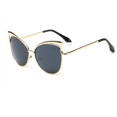 

Cat Eye Стильные солнцезащитные очки Очаровательные полые рамки для очков