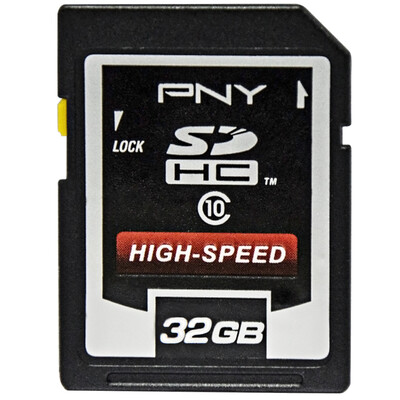 

BNYWAY PNY 32GB SDHC High Speed ​​Memory Card CLASS10