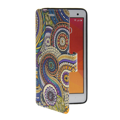 

MOONCASE Pattern Style Leather Side Flip Wallet Card Slot Pouch Stand Shell Back ЧЕХОЛ ДЛЯ Xiaomi Rice MI 4 M4