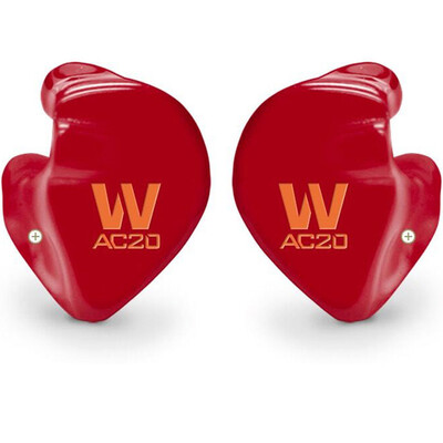 

Weston (Westone) AC20 Dual Single Head Custom Headphone Stage Singer Эксклюзивные основы ваших персональных наушников Двустороннее красное тело уха
