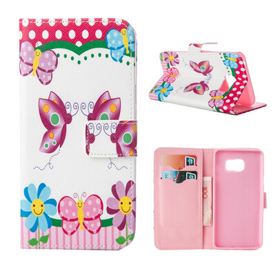 

MOONCASE Case for Samsung Galaxy Note 5 Flip PU Leather Fold Wallet Card Slot Kickstand Back Case Cover [Pattern series] /a14