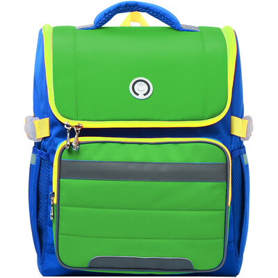 

MrP new schoolboy bag 1 - 2 - 3 - 6 grade school bag burden reduction backpack boys&girls backpack green