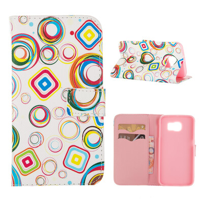 

MOONCASE ЧЕХОЛ ДЛЯ Samsung Galaxy S6 Flip PU Leather Fold Wallet Card Slot Kickstand Back [Pattern series] /a13