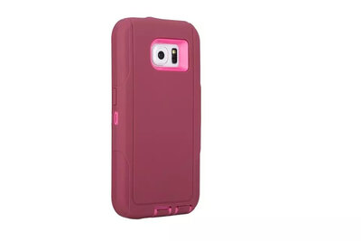 

мити S6 дело красочные робота - 2 в 1 комбо shockproof назад покрытия для Samsung Galaxy S6 большегрузных телефон дело 12 цветов