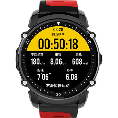 

[Gason Watch E Series] Smart Sport Watch Heart Rate Meter Водонепроницаемый GPS-трек Off-Line Payment Совместимость с iOS, системой Android E200 Red
