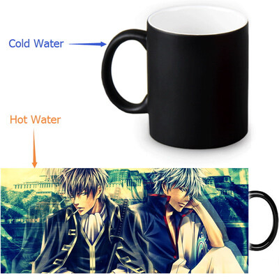 

GINTAMA Morphing Mug Color Change Tea Cup Magic Milk Coffee Mug
