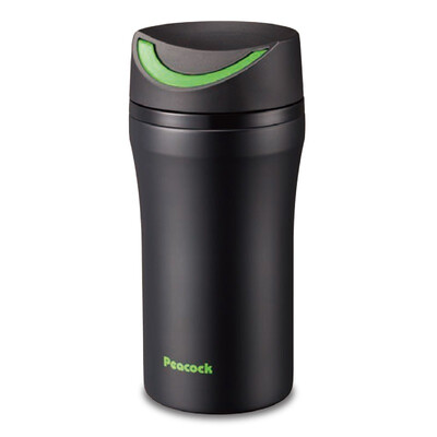 

Peking Supermarket] Peacock (Peacock) 316 stainless steel insulation Cup 350ml men and women office cup cup creative rotating cup cover AAT-L35 (B