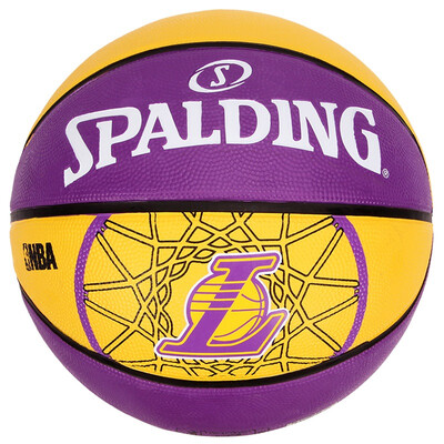 

Spalding 83-156Y NBA Lakers Team logo rubber ball 7 ball