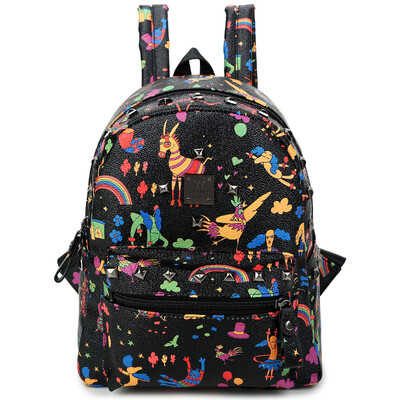 

Fragrant children XIASUAR handbags mini bag Korean version of the backpack shoulder bag primary school student bag 930 white