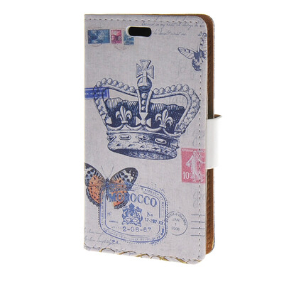 

MOONCASE Case for Samsung Galaxy V Plus G318H Leather Flip Wallet Style and Kickstand Case Cover [Cute Pattern] Design / a09