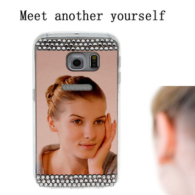 

Bling TPU Soft Mirror Electroplate Phone Case Cover for Samsung Galaxy S6 edge
