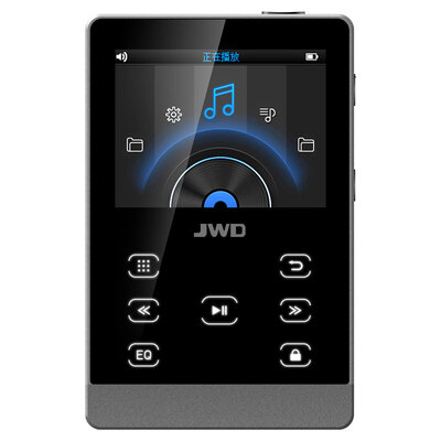 

JWD JWM-107 16GB hifi плеер MP3 без потерь высококачественный музыкальный плеер черный