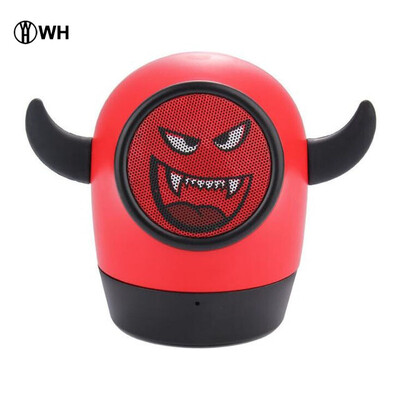 

WH Bluetooth Cute Speaker Doll Портативный HIFI сабвуфер Беспроводной громкой связи Музыкальный плеер для миньонов Мобильный телефон iphone5 6 xiaomi