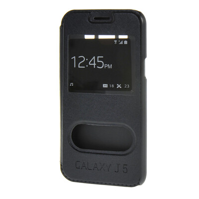 

MOONCASE Samsung Galaxy J5 чехол для View Leather Flip Pouch Bracket Back Cover Sapphire