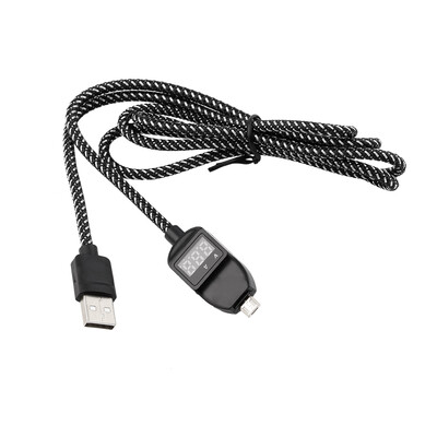 

USB LCD Display Data Charge Sync Cable LED Voltage Protection Display