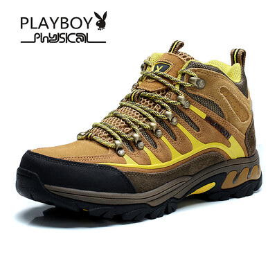 

PLAYBOY brand New outdoor climbing cotton shoes,High-top,Men's shoes