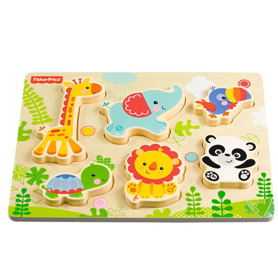 

Fisher-Price строительных блоков головоломки лесных животных FP7003A