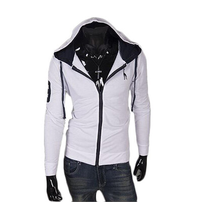 

Zogaa New Mens Hoodie Matchhing Color Embroidery