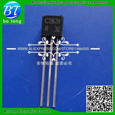 

Free shipping 100pcslot Transistor 2SC2631 C2631 TO92