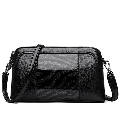 

Ms Temperament Envelope Handbags Brighten Leather Party Bags Litchi Pattern Handbags Fashion Simple Shoulder Messenger Bag