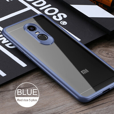

IPAKY Xiaomi redmi 5 case Redmi 5 плюс корпус Ultra Thin Silicon TPU + Акриловые чехлы для корпуса Xiaomi Redmi 5 Redmi5 plus