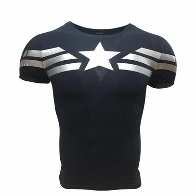 

T Shirt Captain America Shield Civil War Tee 3D Printed T-shirts Men Marvel Avengers 3 iron man Fitness Clothing Male Tops