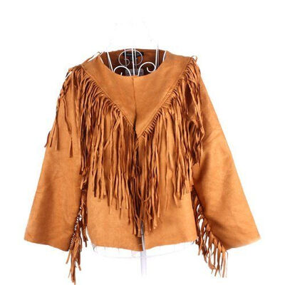 

осенью collarless нелегальных кисточку случайные кардиган мало женщин пиджак пальто цвета хаки, м.